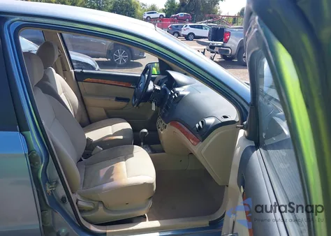 2007 Chevrolet Aveo Ls из США, поврежденный, VIN KL1TD56697B132240